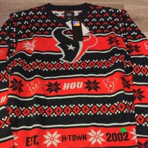 NFL apparel Houston Texans size medium mens sweatshirt new